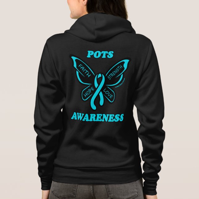 Sudadera Mariposa/Conciencia...POTS (Reverso)
