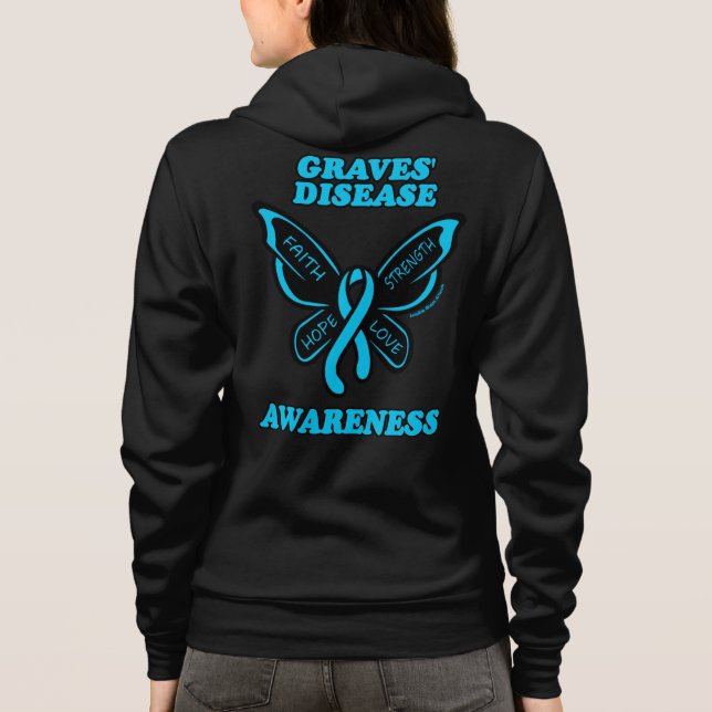 Sudadera Mariposa/Conciencia... Tumbas (Reverso)