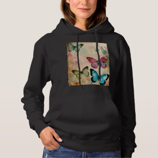Sudadera Mariposa Cráneo Steampunk – Calle Abstracta de Luj