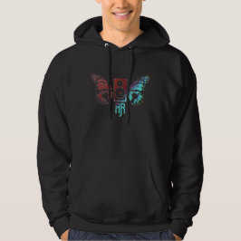 Sudadera Mariposa de Bass Azul/Red Hoodie