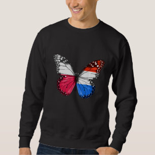 Sudadera Mariposa de la bandera holandesa de Polonia
