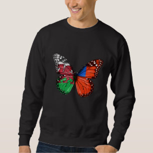 Sudadera Mariposa de la Bandera Samoana Galesa