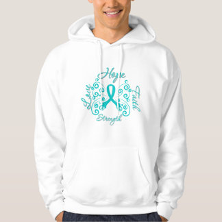 Sudadera Mariposa del lema de la esperanza del escleroderma