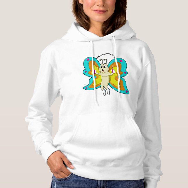 Sudadera Mariposa en la cuerda Jumping Fitness (Anverso)