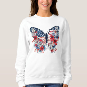 Sudadera Mariposa floral