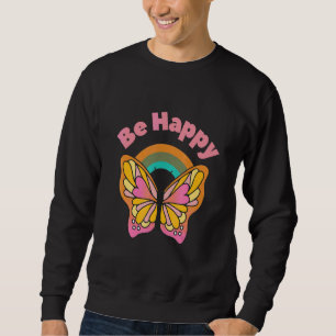 Sudadera Mariposa Hippie Feliz Signo de Paz Yoga Hippies 