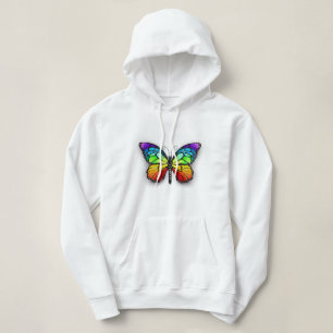 Sudadera Mariposa monarca arcoíris