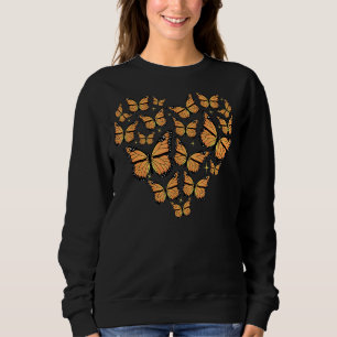 Sudadera Mariposa Monarca Cuta Para Mujeres Chicas Hombres