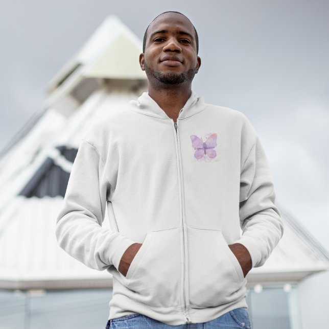 Sudadera Mariposa morada Lupus Warrior (Subido por el creador)