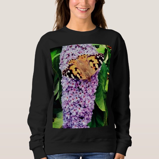 Sudadera mariposa naranja (Anverso)