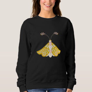 Sudadera Mariposa Nocturna Astuta Vintage Gótica Horror Ant
