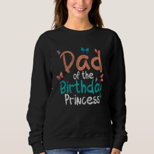 Sudadera Mariposa papá Chicas de cumpleaños padre de niños