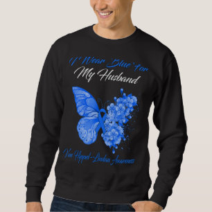 Sudadera Mariposa Que Uso Azul Para Mi Esposo Von Hippel Li