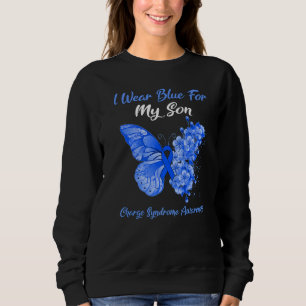 Sudadera Mariposa Que Uso Azul Para Mi Hijo Síndrome De Car