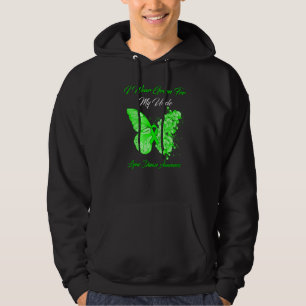 Sudadera Mariposa Que Uso Verde Para Mi Enfermedad De Tío L