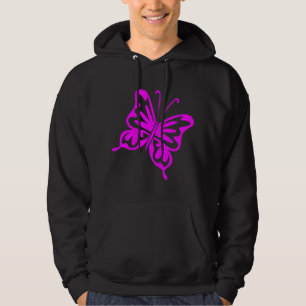 Sudadera Mariposa retro - magenta
