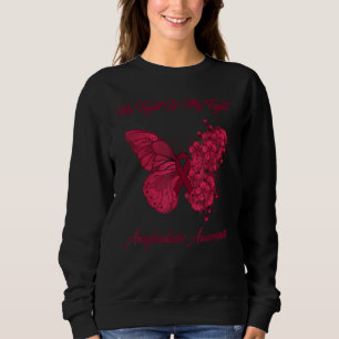 Sudadera Mariposa su lucha es mi lucha contra la amiloidosi