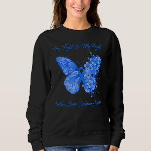 Sudadera Mariposa Su Lucha Es Mi Lucha Guillain Barre Syn