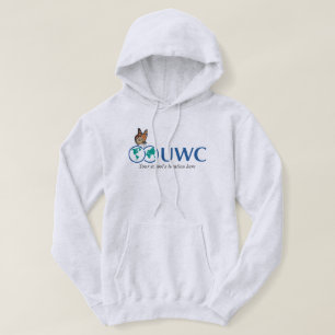 Sudadera Mariposa UWC personalizada delantera y trasera