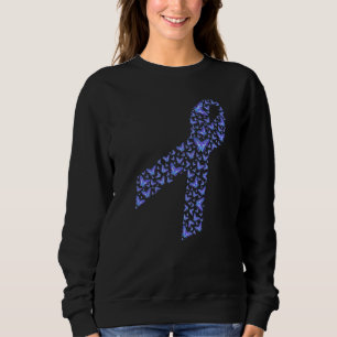 Sudadera Mariposas azules Diabetes Diabetes Awareness Mes D