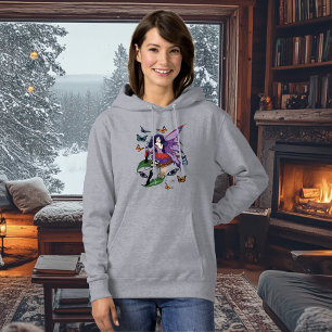 Sudadera Mariposas de hongos morados