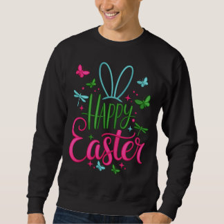 Sudadera Mariposas Libélulas Felices Pascua Brillante Prima