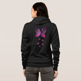 Sudadera mariposas voladoras naturaleza hoodie