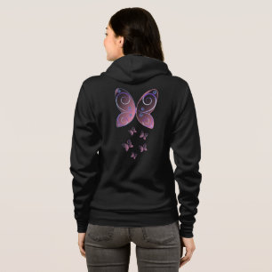 Sudadera mariposas voladoras naturaleza hoodie