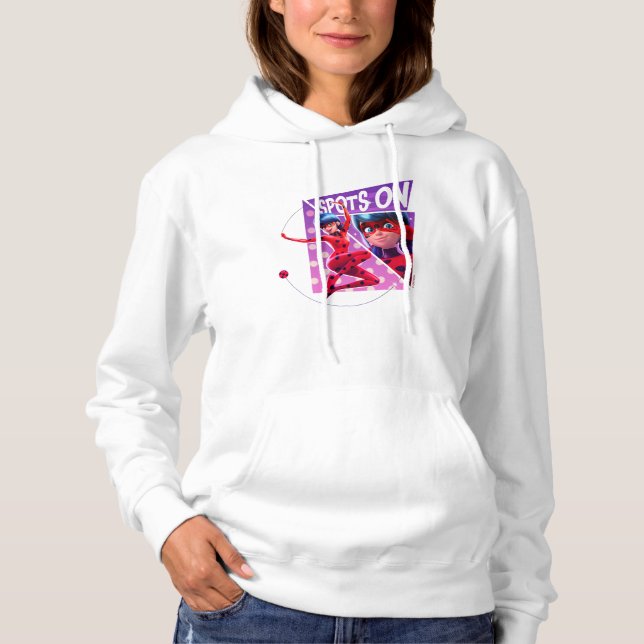 Sudadera Mariquita | Spots On Purple Graphic (Anverso)