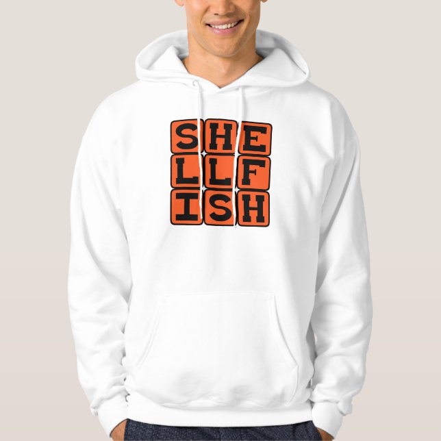 Sudadera Mariscos, Invertebrados con Exoesqueleto (Anverso)