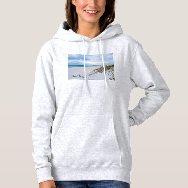 Sudadera Mariscos Y Mariscos De Arena Blanca (Anverso)