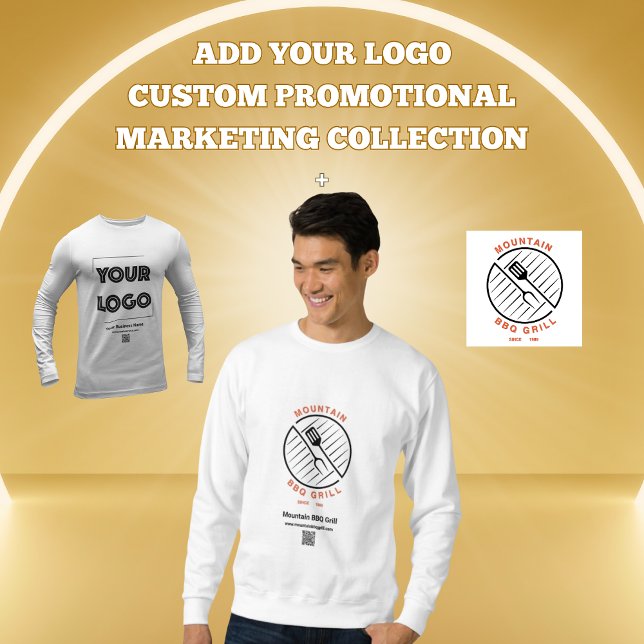 Sudadera Marketing comercial de su Personalizado de logotip (Subido por el creador)