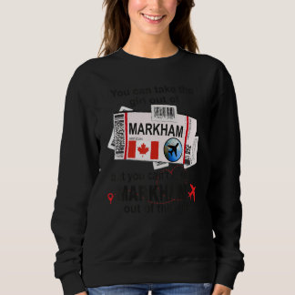 Sudadera Markham Chica Markham Boarding Pass Markham
