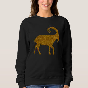 Sudadera Markhor Para Mujeres Chica Goat Kid Ibex