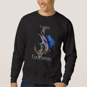 Sudadera Marlin Ocean Fishing de Cambria California