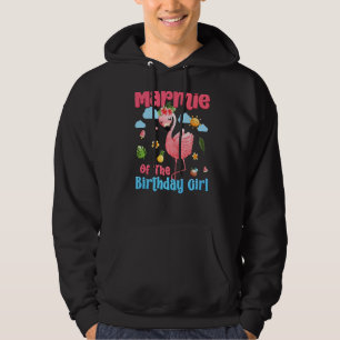 Sudadera Marmie De Los Chicas De Cumpleaños Flamingo Tropic
