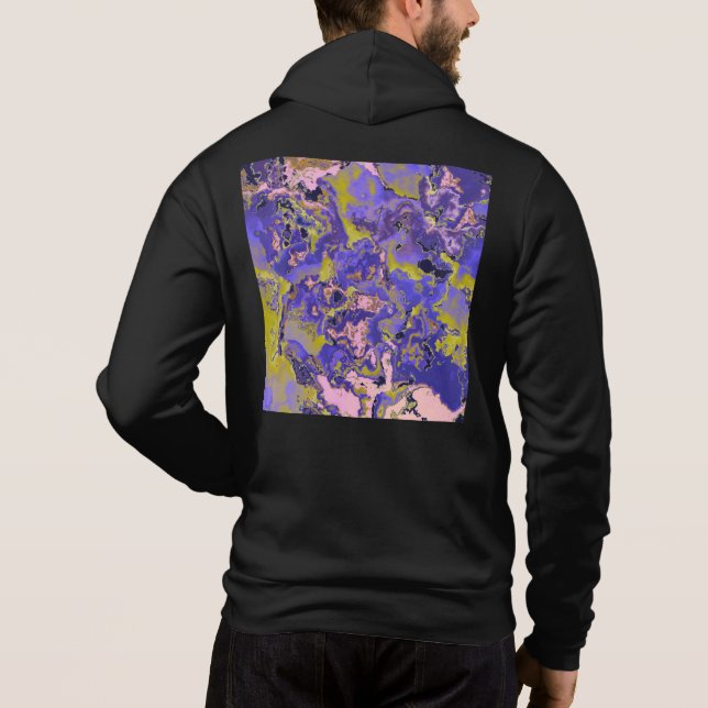 Sudadera Mármol Radioactivo (Reverso)
