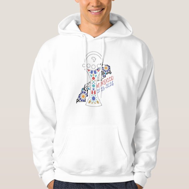 Sudadera Marruecos 2025/2026 Hoodie - edición de la Copa de (Anverso)