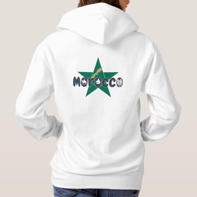 Sudadera Marruecos es un legado que usas con orgullo (Reverso)