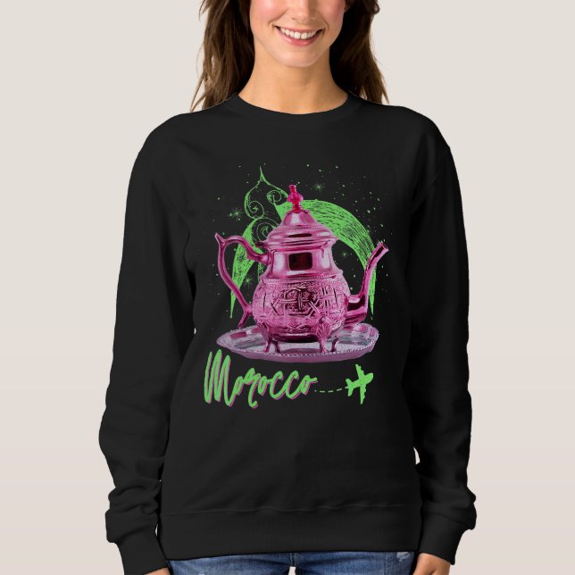Sudadera Marruecos estilo vintage viajar Marruecos (Anverso)