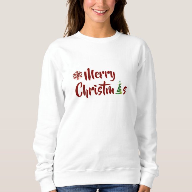 Sudadera marry chrismas (Anverso)