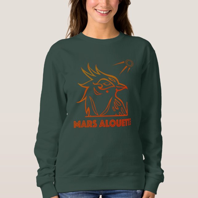 Sudadera Mars Alouette sweatshirt vert foncé (Anverso)