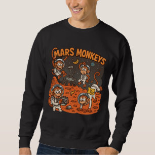Sudadera Mars Monkeys divertido animal