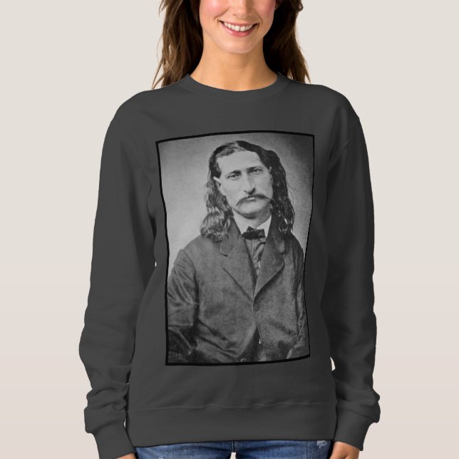Sudadera Marshal Wild Bill Hickok Antiguo Cañero Occidental (Anverso)