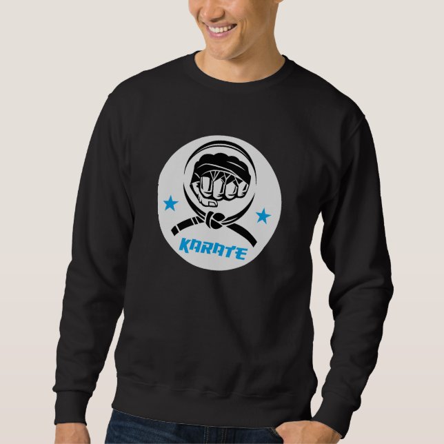 Sudadera Martial Arts Karate Black Belt (Anverso)