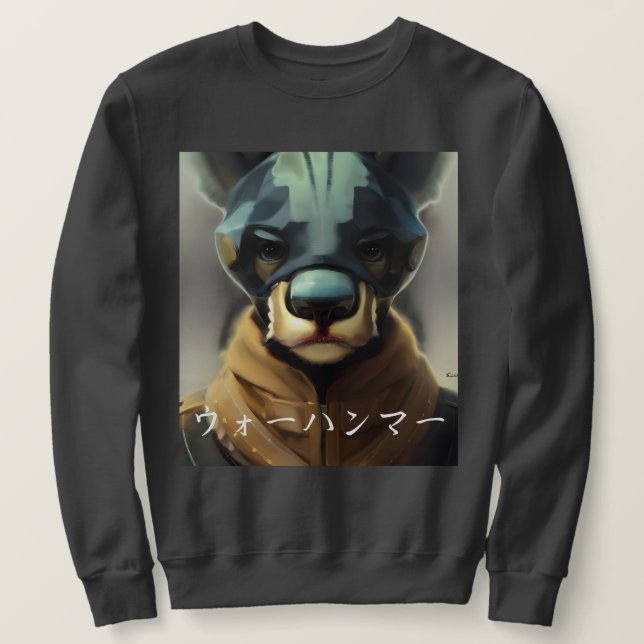 Sudadera Martillo de guerra. Camiseta (Anverso del diseño)