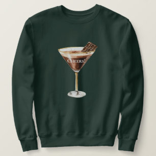 Sudadera Martini de chocolate