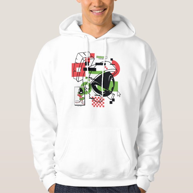 Sudadera MARVIN THE MARTIAN™ Glitch (Anverso)