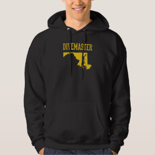 Sudadera Maryland Divemaster Scuba Instructor de Buceo Dive