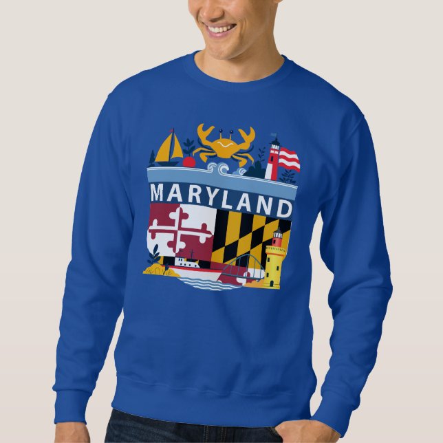 Sudadera Maryland (Estados Unidos de América) (Anverso)